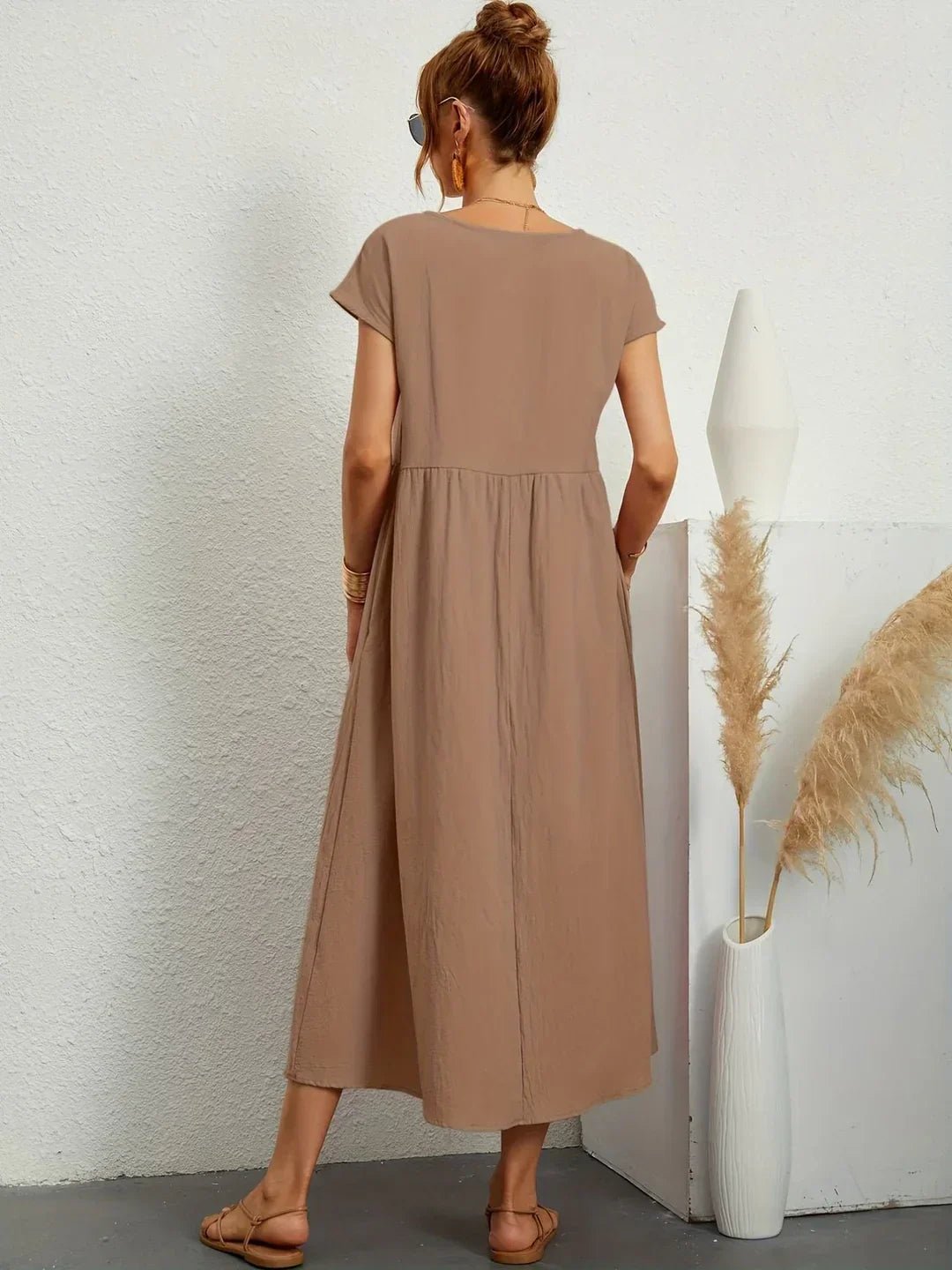 Robe Longue en Coton pour Femmes - Emilia Lane