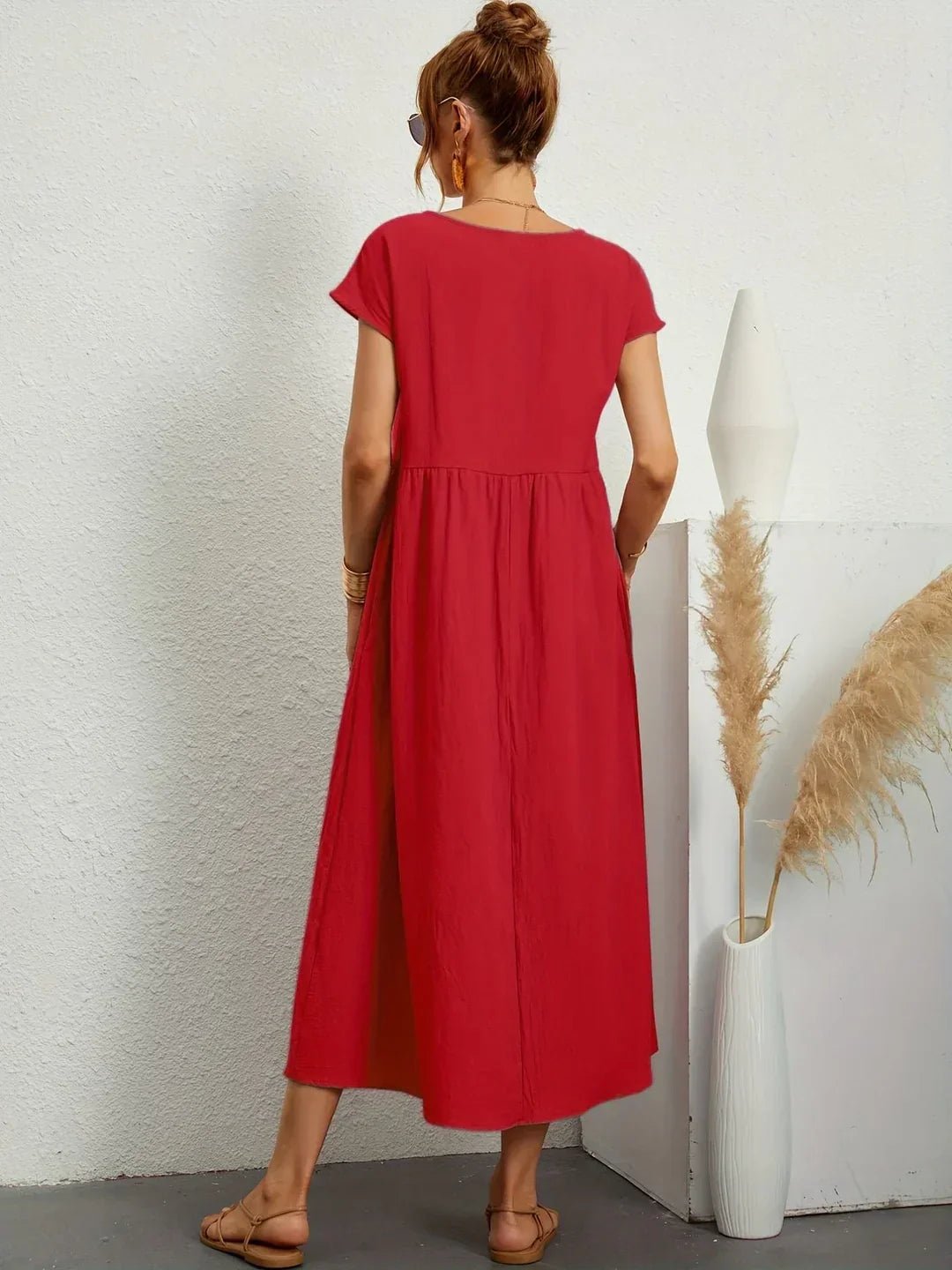 Robe Longue en Coton pour Femmes - Emilia Lane