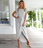 Robe longue fendue pour femmes - Emilia Lane