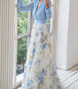 Robe longue imprimée à fleurs pour femmes - Emilia Lane