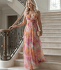 Robe Maxi Sans Manches à Imprimé pour Femme - Emilia Lane