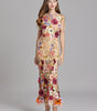 Robe Mermaid à Appliques Florales pour Femme | Idéale pour les Sorties - Emilia Lane