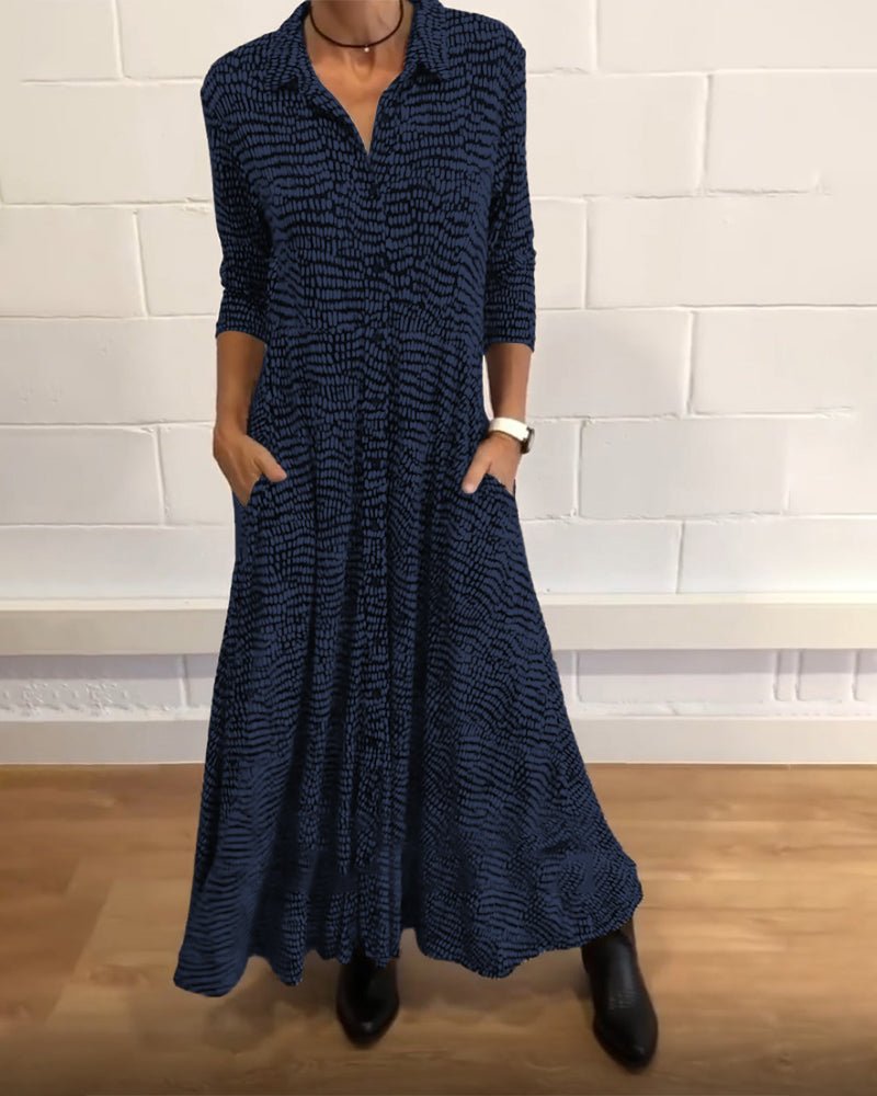 Robe Midi à Poches pour Femmes - Emilia Lane