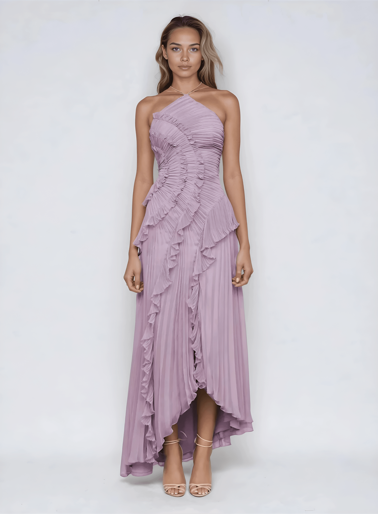 Robe Midi à Volants pour Femme | Idéale pour les Événements Spéciaux - Emilia Lane