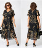 Robe Midi Élégante avec Imprimé pour Femmes - Emilia Lane