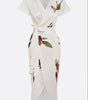 Robe Midi Imprimée Ceinturée pour Femmes - Emilia Lane