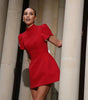 Robe Mini Rouge pour Femme - Emilia Lane