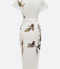 Robe Portefeuille Imprimée pour Femmes - Emilia Lane