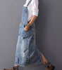 Robe Salopette en Jean Délavé pour Femmes - Emilia Lane