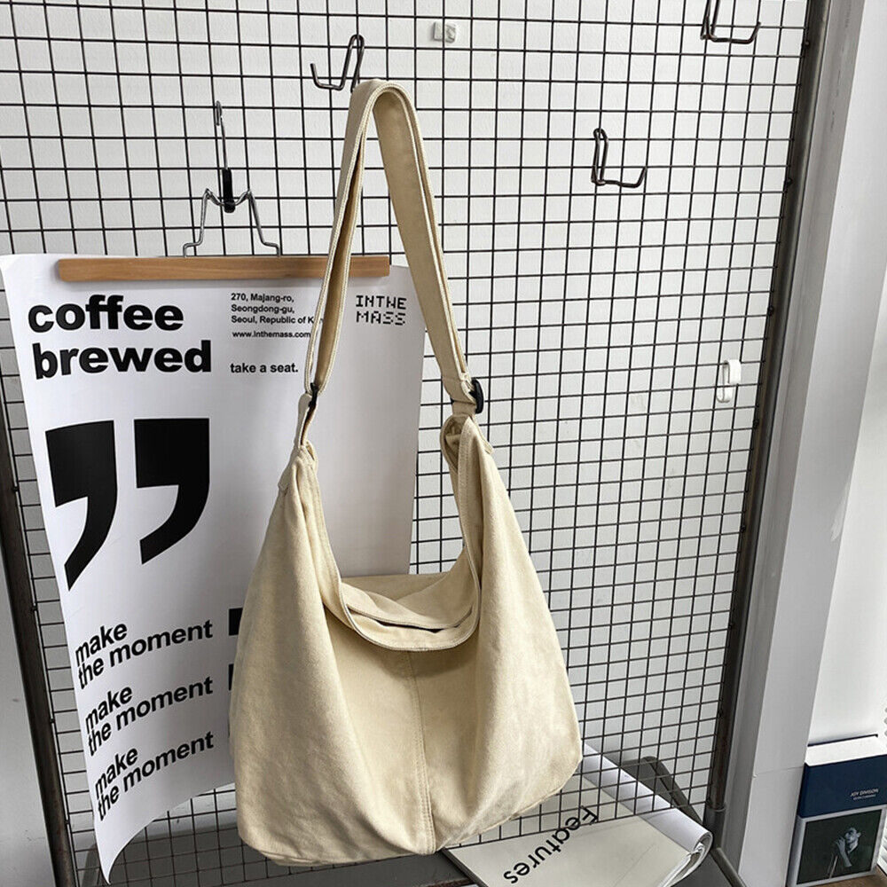 Sac à Bandoulière en Toile pour Femmes