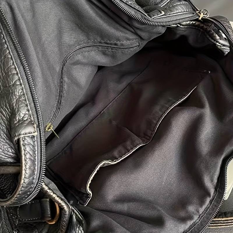 Sac à main vintage en cuir pour femmes