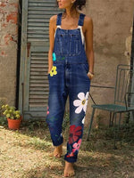 Salopette Denim Artisanale pour Femmes - Emilia Lane