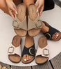 Sandales à Boucles Confortables pour Femme - Emilia Lane