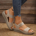 Sandales confort en simili cuir pour femmes - Emilia Lane