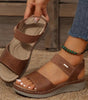 Sandales confort en simili cuir pour femmes - Emilia Lane