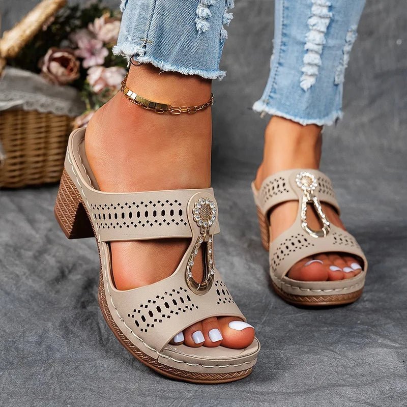 Sandales Orthopédiques à Talon pour Femmes - Emilia Lane