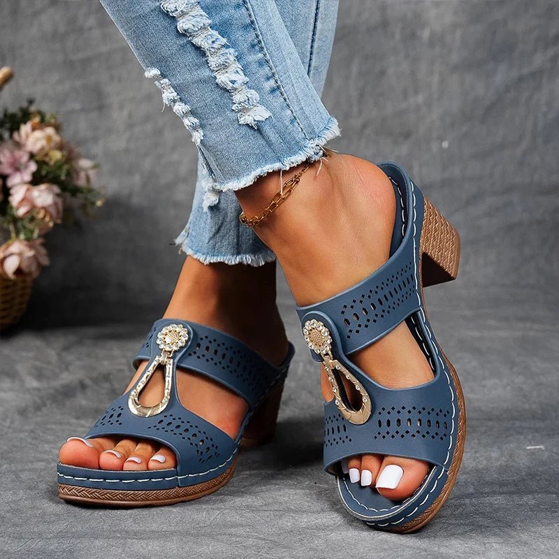 Sandales Orthopédiques à Talon pour Femmes - Emilia Lane
