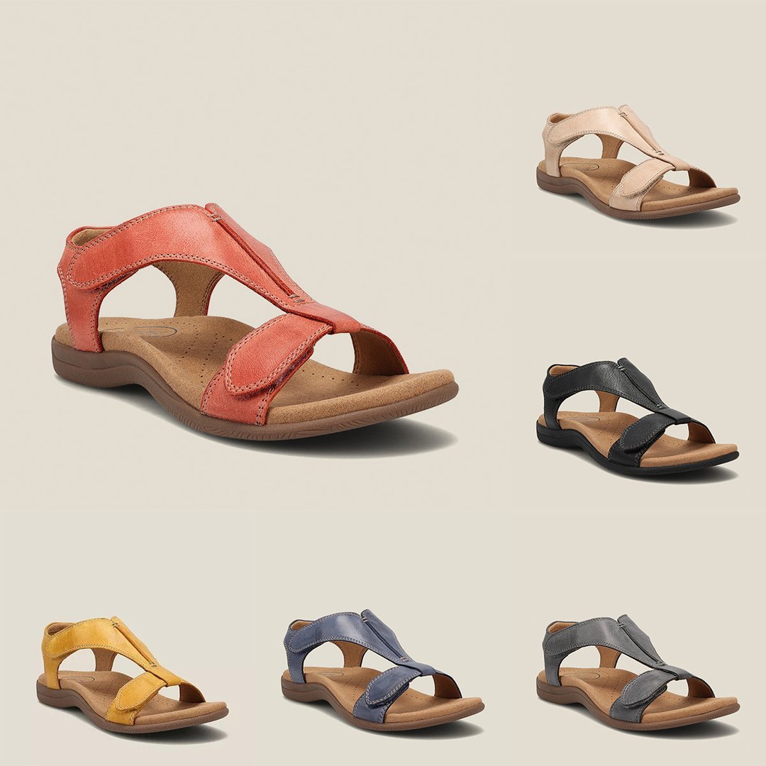 Sandales Orthopédiques à Velcro pour Femme | Idéales pour l'Été - Emilia Lane