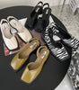 Sandales Slingback à Bout Carré pour Femme - Emilia Lane
