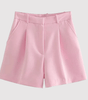 Shorts Plissés à Taille Haute pour Femmes - Emilia Lane