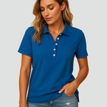 Polo Femme Casual Manches Courtes pour Femmes