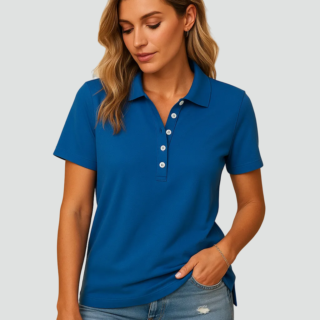 Polo Femme Casual Manches Courtes pour Femmes