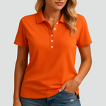 Polo Femme Casual Manches Courtes pour Femmes