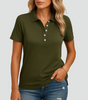 Polo Femme Casual Manches Courtes pour Femmes