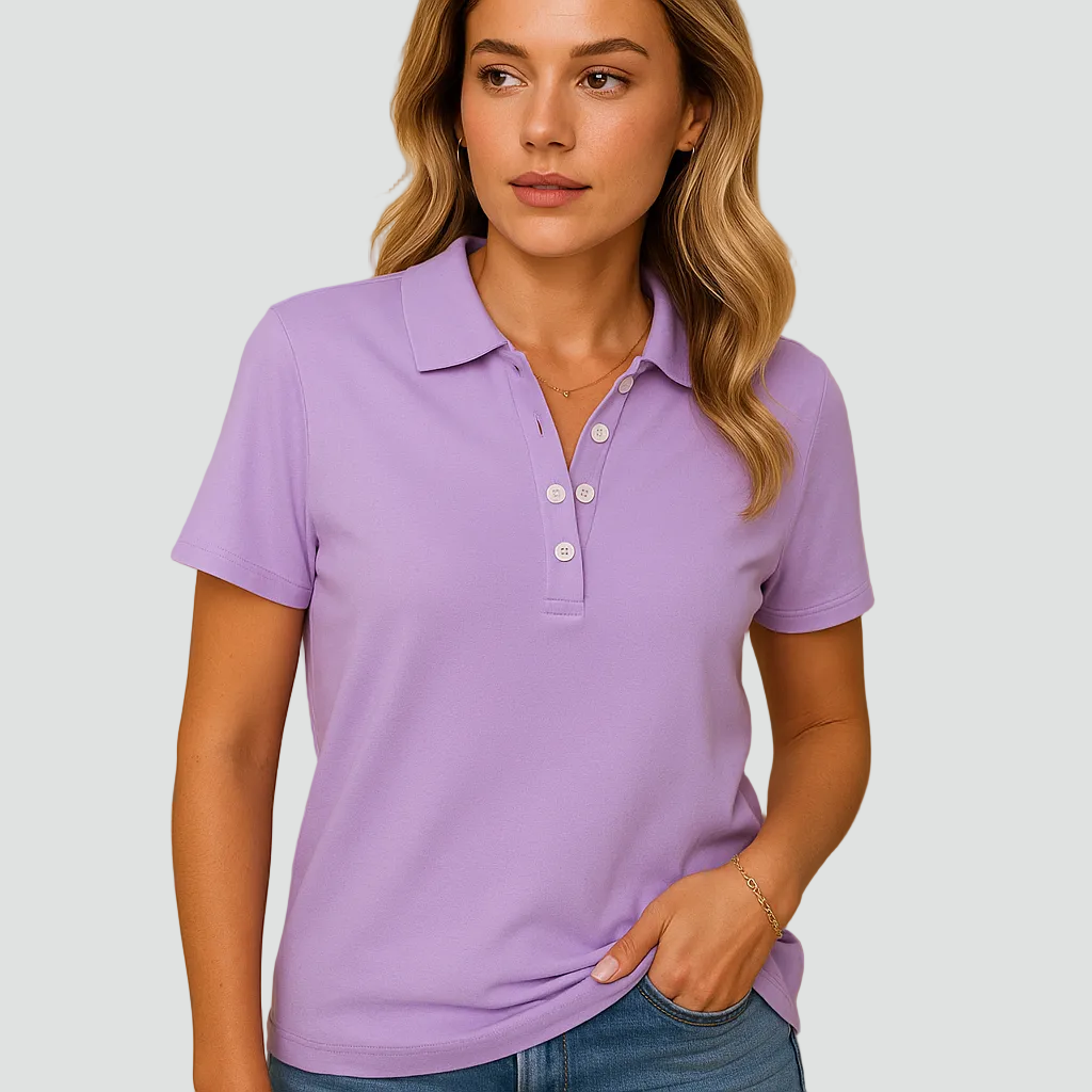 Polo Femme Casual Manches Courtes pour Femmes