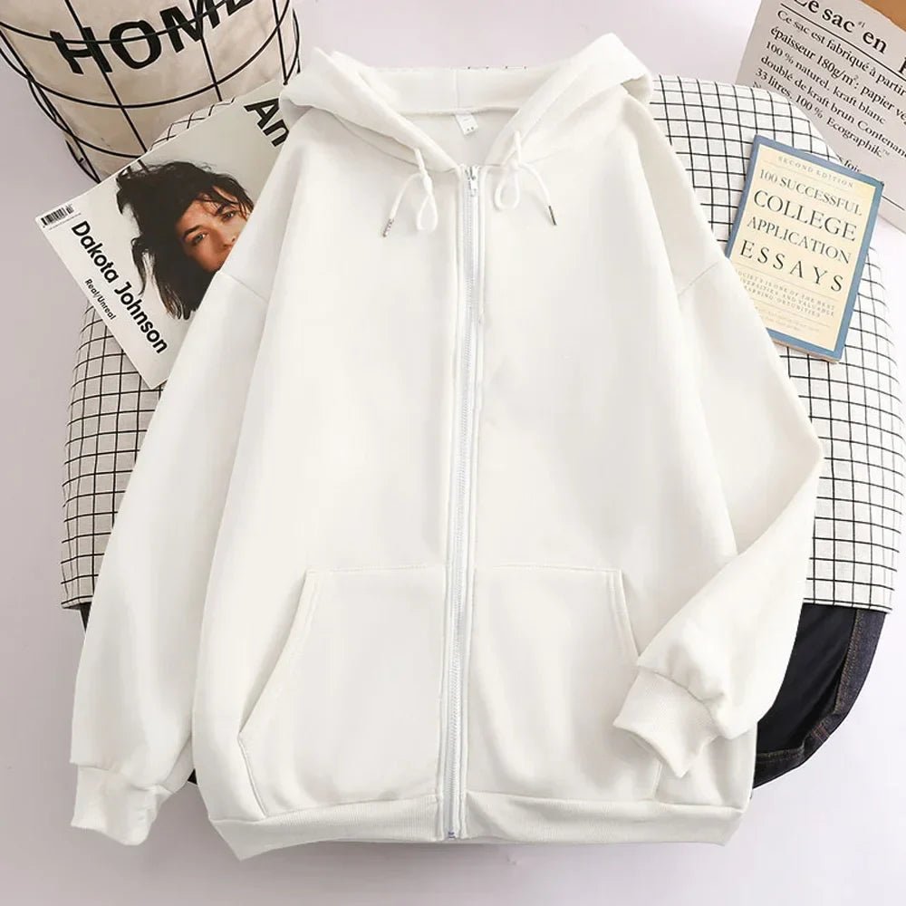 Sweat À Capuche Zippé pour Femmes - Emilia Lane