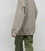 Sweatshirt Col Rond Oversize en Fleece pour Femme - Emilia Lane
