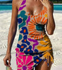 Tankini Graphique Imprimé et Short pour Femme - Emilia Lane