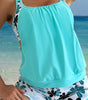 Tankini Sportif à Imprimé Floral pour Femme - Emilia Lane