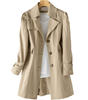 Trench Coat Mi-Long pour Femme - Emilia Lane