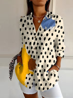 Chemise Longue Imprimée pour Femme | Idéale pour le Quotidien