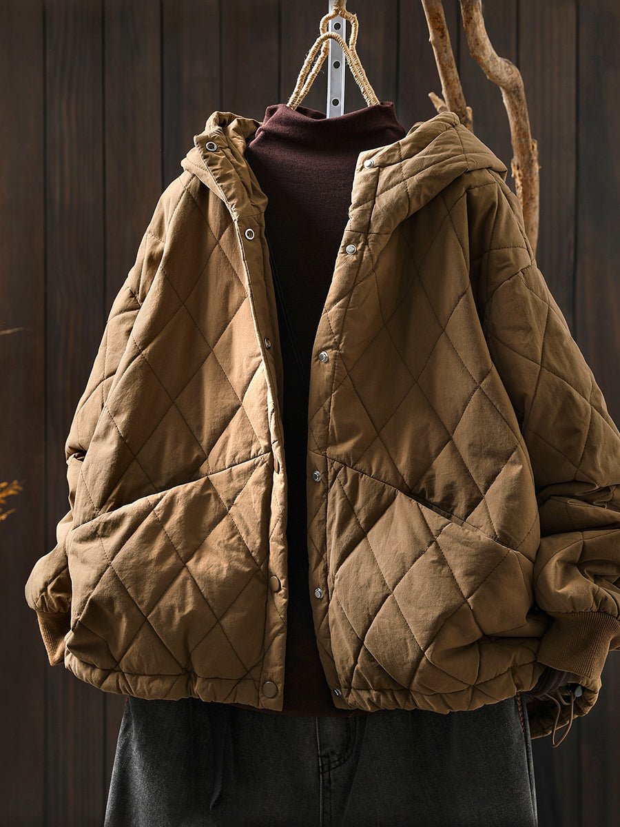 Veste à Capuche Rembourrée pour Femme - Emilia Lane