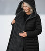 Veste d'hiver matelassée avec capuche pour femmes - Emilia Lane