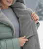 Veste d'hiver matelassée avec capuche pour femmes - Emilia Lane