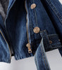 Veste en Denim à Col en Fausse Fourrure pour Femmes - Emilia Lane