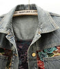 Veste en denim à imprimé floral pour Femmes - Emilia Lane