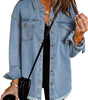 Veste en Denim Frangée pour Femmes - Emilia Lane