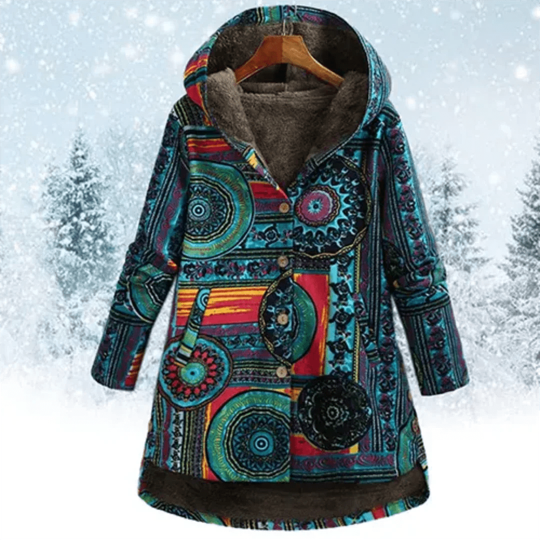 Veste Florale avec Capuche pour Femmes - Emilia Lane