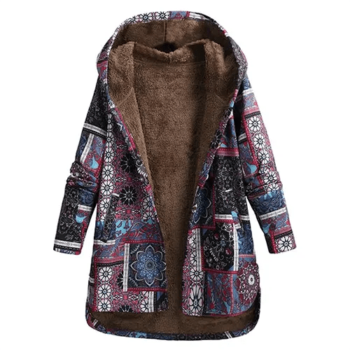 Veste Florale avec Capuche pour Femmes - Emilia Lane