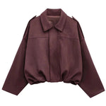 Veste Oversize en Suédine pour Femme - Emilia Lane