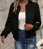 Veste Bomber Courte Matelassée pour Femme