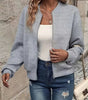 Veste Bomber Courte Matelassée pour Femme
