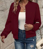 Veste Bomber Courte Matelassée pour Femme