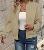 Veste Bomber Courte Matelassée pour Femme
